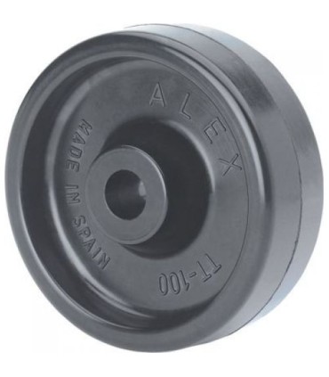 RUEDA  SUELTA Ø 100 RESINA ALT. TEMP. 2-1053
