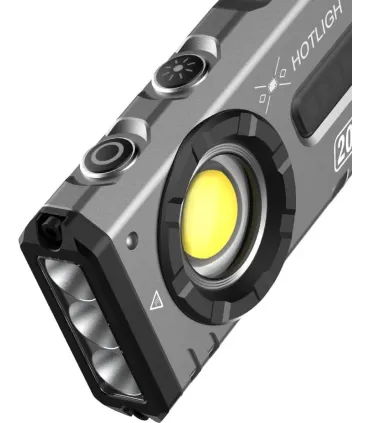 LINTERNA SINEX 8313 2.000LM RECARGABLE+ LUZ ULTRAVIOLETA