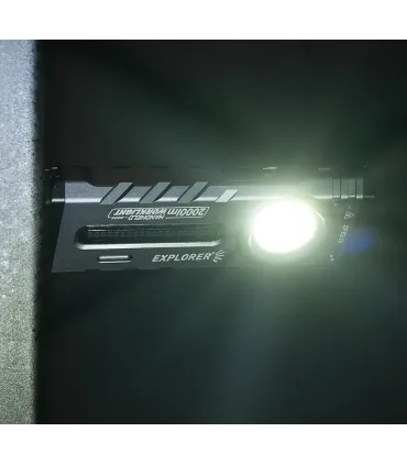 LINTERNA SINEX 8313 2.000LM RECARGABLE+ LUZ ULTRAVIOLETA