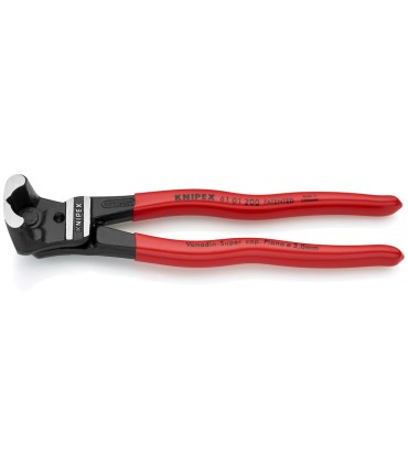CORTAVARILLAS FRONTAL 200MM KNIPEX (ØHierro 6-Acero 3mm)