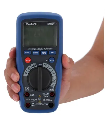 TESTER DIGITAL CAT.IV 600V ST9927 TEMP.
