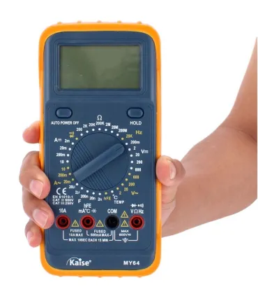 TESTER DIGITAL CAT.II-600V MY64 CON TEMPERATURA