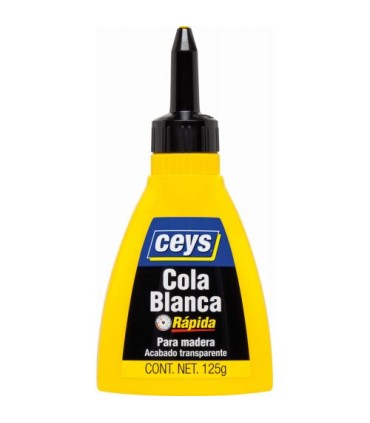 COLA BLANCA RAPIDA MADERA 125 gr