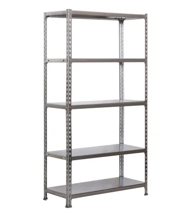 KIT ESTANTERIA ECONOMIC 5/400 GALVA 1800x900x400 5 estantes