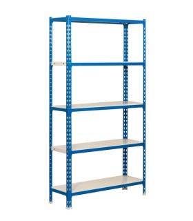 ESTANTERIA METALICA 2000x1000x400  CLICK ( COLOR AZUL )