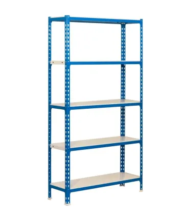 ESTANTERIA METALICA 2000x1000x400  CLICK ( COLOR AZUL )