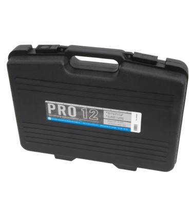 PISTOLA IMPULSIÓN POLVORA PRO-12, reg.potencia, clavo C12+LM6