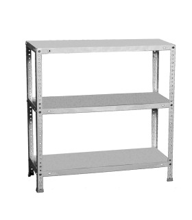 KIT ESTANTERIA BAJA ECONOMIC 3/400 GALVA 900x900x400