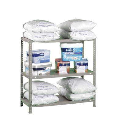 KIT ESTANTERIA BAJA ECONOMIC 3/400 GALVA 900x900x400