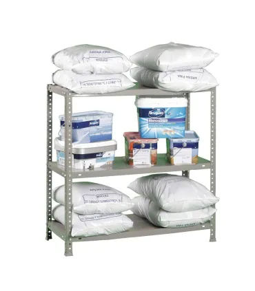 KIT ESTANTERIA BAJA ECONOMIC 3/400 GALVA 900x900x400