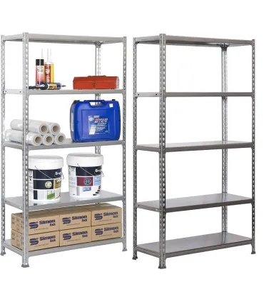 ESTANTERIA METALICA 2000x1000x400  CLICK ( COLOR GRIS )