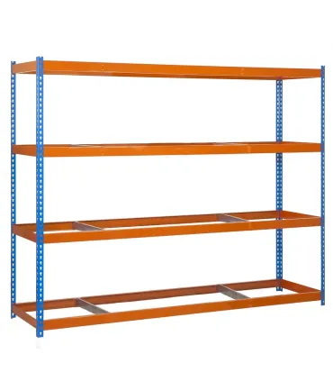 KIT ESTANTERIA SIMONFORTE 2106-4 2100x2000x600 cap. 500kg/ESTANTE