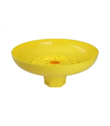 PLATO RECOGEDOR LAVA-OJOS AMARILLO