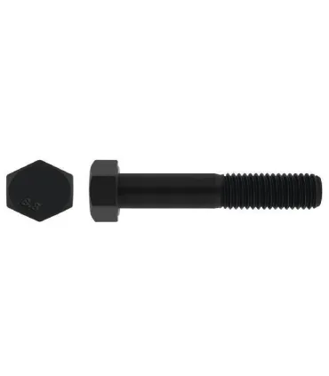M8X85 TORNILLO HEXAGONAL DIN 931 8.8 NEGRO