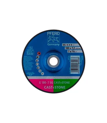 DISCO DESBASTE E 180-7 SG CAST+STONE