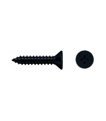 Ø 4,2X13 TORNILLO DIN 7982 ZINCADO NEGRO