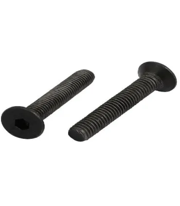 M6X80 TORNILLO AVELLANADO DIN 7991 10.9 NEGRO