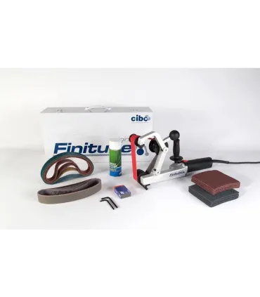 CONJUNTO MAQUINA Y ACCESORIOS FINI-TUBE, PARA PULIR TUBOS Y BARANDILLAS INOX