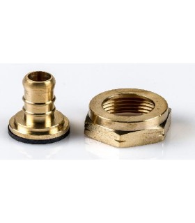 TETINA+TUERCA LOCA 1/2G 21.8 ROSCA IZQUIERDA