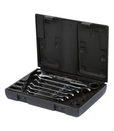 JUEGO 6 LL.MIXTA CARRACA 8 a 19mm KS TOOLS