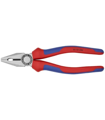 ALICATE KNIPEX UNIV. 8"-200mm M/GOMA