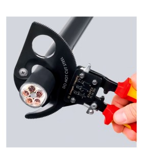 CORTACABLE ELECTRICO CARRACA 1000V (Ø52-380mm2) 95.36.280