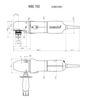 TALADRO ANGULAR WBE 700