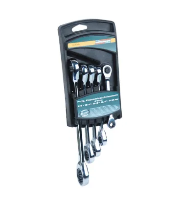 JUEGO 5 LLAVES CARRACA DOBLE 6x8 A 17x19