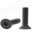 W 1/4X10 TORNILLO AVELLANADO DIN 7991 12.9 NEGRO