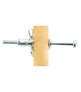 ANCLAJE INDEMOLL FIJACION HUECOS ZINC. S/TORNILLO M6x45 Espesor máx 30mm