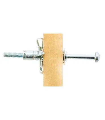 ANCLAJE INDEMOLL FIJACION HUECOS ZINC. S/TORNILLO M6x45 Espesor máx 30mm