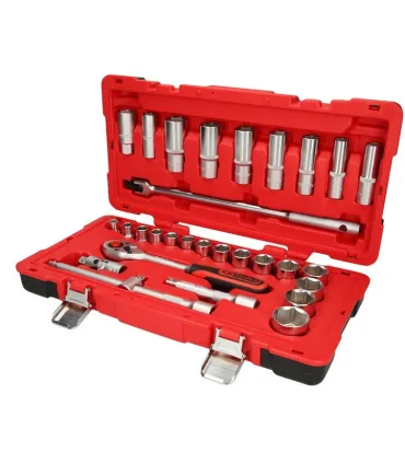 JUEGO VASOS 1/2" PULGADAS 5/16-1"1/4 35pcs