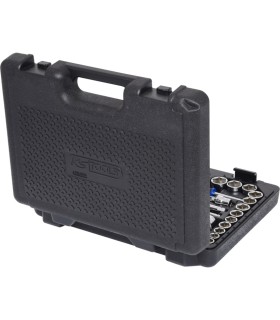 JUEGO KS VASOS+PUNTAS 1/4+3/8 PULGADAS+METRICO 99PCS 918.0699