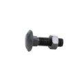 M16X170 TORNILLO CARROCERO DIN 603 8.8 NEGRO