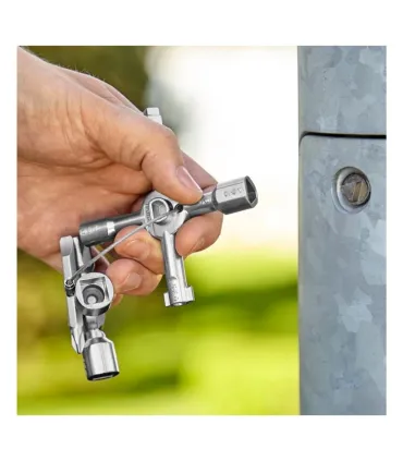 LLAVE KNIPEX 00.11.01 P/ ARMARIOS ELECTRICOS, GAS, AGUA, CLIMA