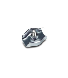 SUJETACABLE PLANO SIMPLE ZINC DE Ø3MM