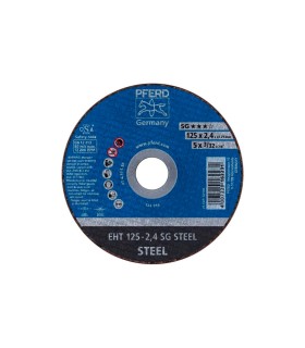 DISCO CORTE EHT 125-1,6 SG STEEL