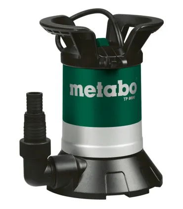 BOMBA SUMER. AGUA LIMPIA METABO 0,6bar 6600L/H 250W TP6000