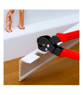 ALICATE CORTE EN "U" MAT.PLASTICOS KNIPEX 250mm Cap.20x29mm