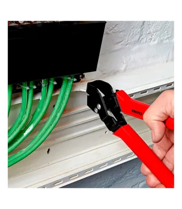 ALICATE CORTE EN "U" MAT.PLASTICOS KNIPEX 250mm Cap.20x29mm