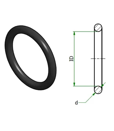 UNIDAD JUNTA TORICA VITON 136,12x143,18x3,53 OR 2-253