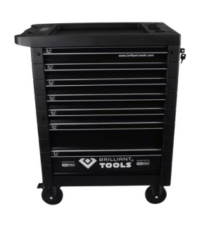 CARRO 207 HERRAMIENTAS BRILIANT DE 7 CAJONES + MALETA VASOS 172pcs