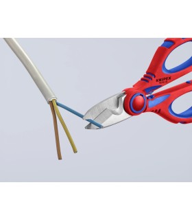 TIJERA KNIPEX ELECTRICISTA 160MM 95.05.10 P/punteras