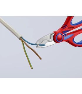 TIJERA KNIPEX ELECTRICISTA 160MM 95.05.10 P/punteras