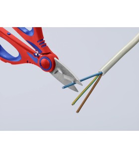 TIJERA KNIPEX ELECTRICISTA 160MM 95.05.10 P/punteras