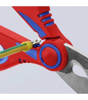 TIJERA KNIPEX ELECTRICISTA 160MM 95.05.10 P/punteras