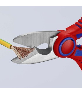 TIJERA KNIPEX ELECTRICISTA 160MM 95.05.10 P/punteras