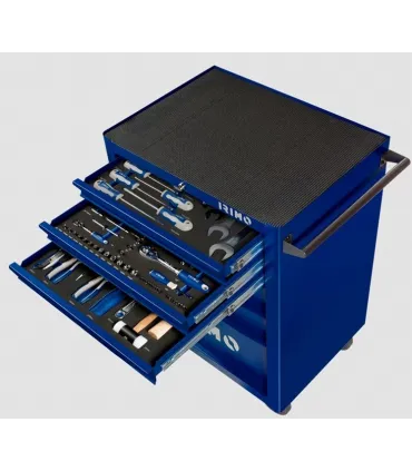 CARRO 6 CAJONES IRIMO CON 206 HERRAMIENTA TALLER