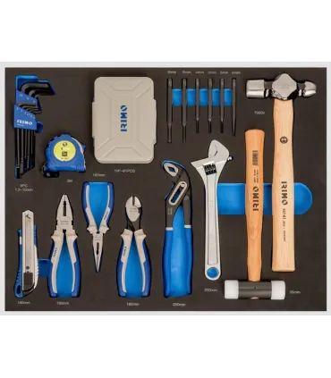 CARRO 6 CAJONES IRIMO CON 206 HERRAMIENTA TALLER