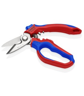 TIJERA KNIPEX CURVADA 160mm 95.05.20SB C/CRIMPADO